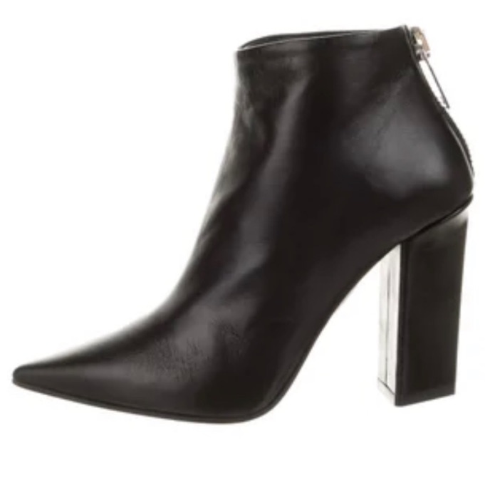 Like New Tamara Mellon “Moto” Black Ankle Bootie — image 3 of 8